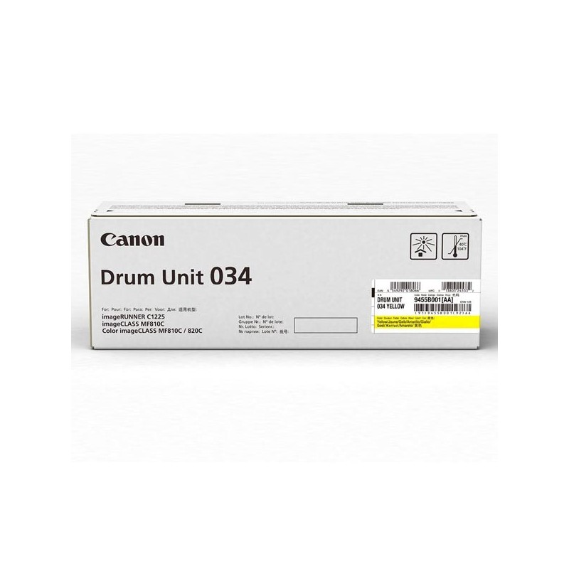 Canon oryginalny bęben 9455B001, yellow, 34000s, Canon iR-C1225, C1225iF - 1