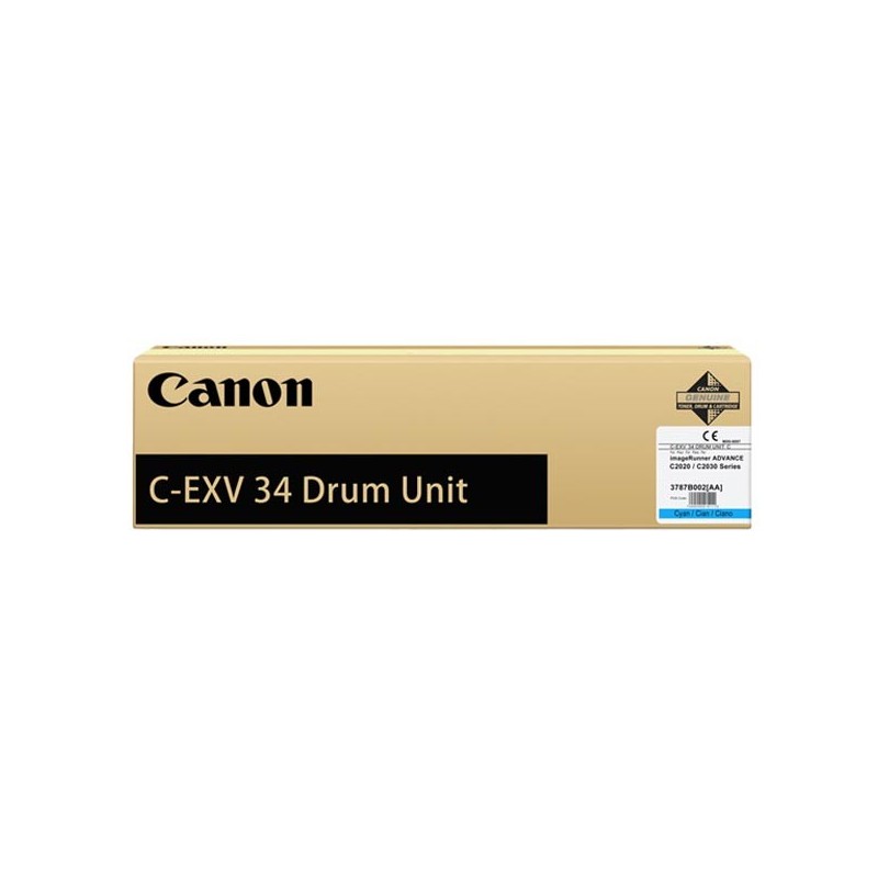 Canon oryginalny bęben CEXV34C, cyan, 3787B003, 36000s, Canon iR-C2020, 2030 - 1