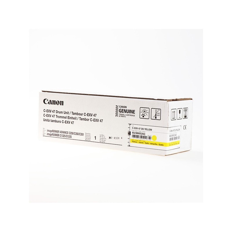 Canon oryginalny bęben CEXV 47, yellow, 8523B002, 33000s, Canon IRA C250,255,350,351,355,IR-C250,255,350,351,355 - 1