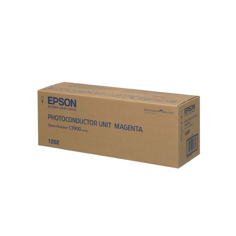 Epson oryginalny bęben C13S051202, magenta, 30000s, Epson AcuLaser C3900, CX37 - 1