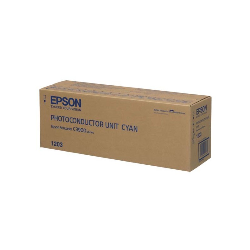 Epson oryginalny bęben C13S051203, cyan, 30000s, Epson AcuLaser C3900, CX37 - 1
