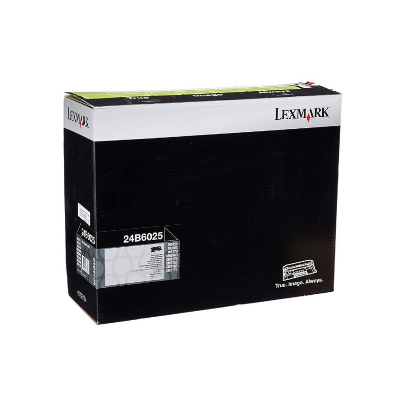 Lexmark oryginalny 24B6025, black, 100000s, Lexmark M 5155, XM7100 - 1