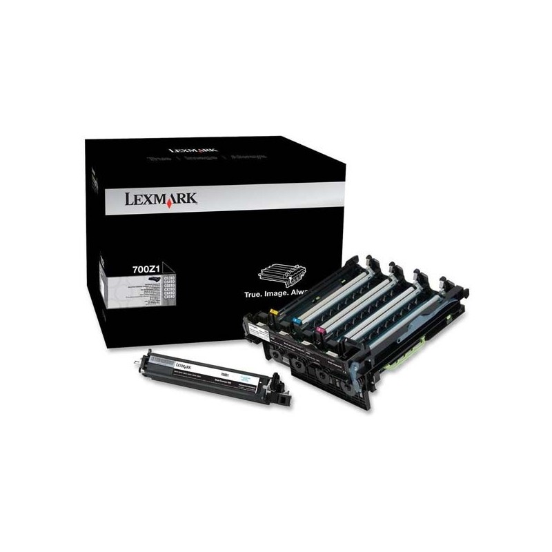 Lexmark oryginalny bęben 70C0Z10, black, 40000s, Lexmark CX510de, CX410de, CX310dn, CS510de, CS410n, CS310n - 1
