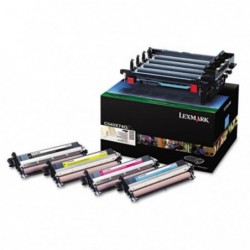 Lexmark oryginalny bęben C540X74G, black/color, 30000s, unit + CMYK developer, Lexmark C543, C544, X543, X544 - 1