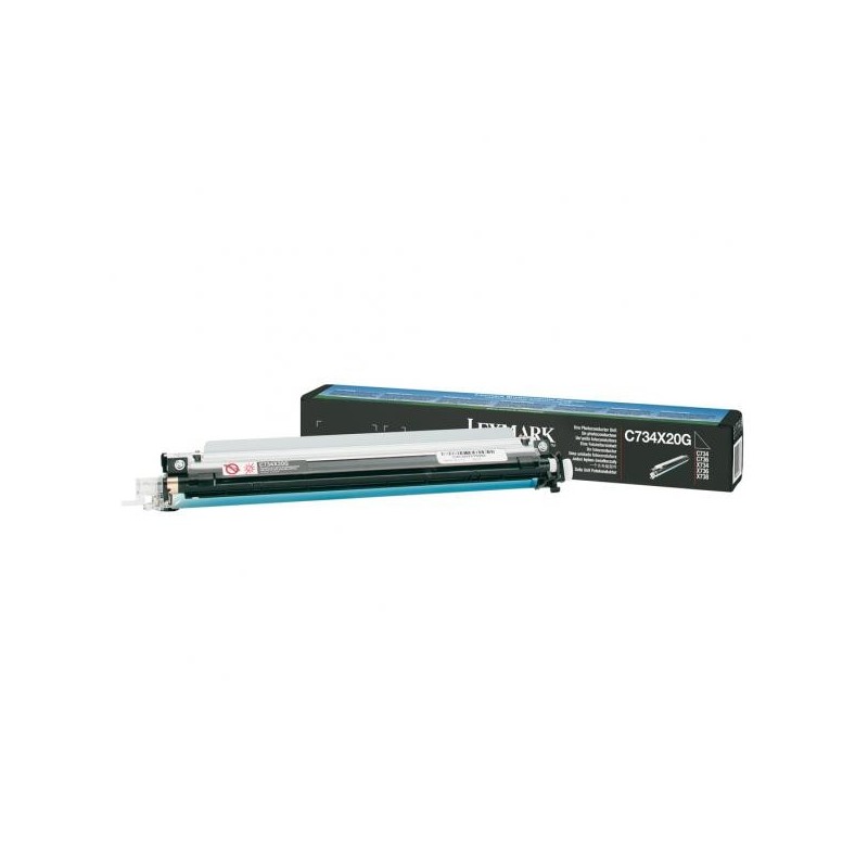Lexmark oryginalny bęben C734X20G, black, 20000s, Lexmark C734, C736, X734, X736, X738 - 1
