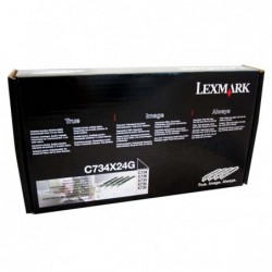 Lexmark oryginalny bęben C734X24G, CMYK, 80000 (4x20000)s, 4 ksks, Lexmark C734, C736, X734, X736, X738 - 1