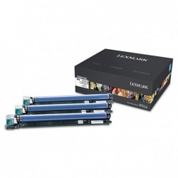Lexmark oryginalny bęben C950X73G, CMY, 3x 115000s, 3ks, Lexmark C950, X950, X952, X954 - 1
