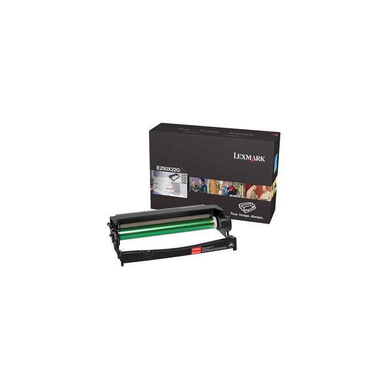 Lexmark oryginalny bęben E250X22G, black, 30000s, Lexmark E25x, E35x, E45x - 1