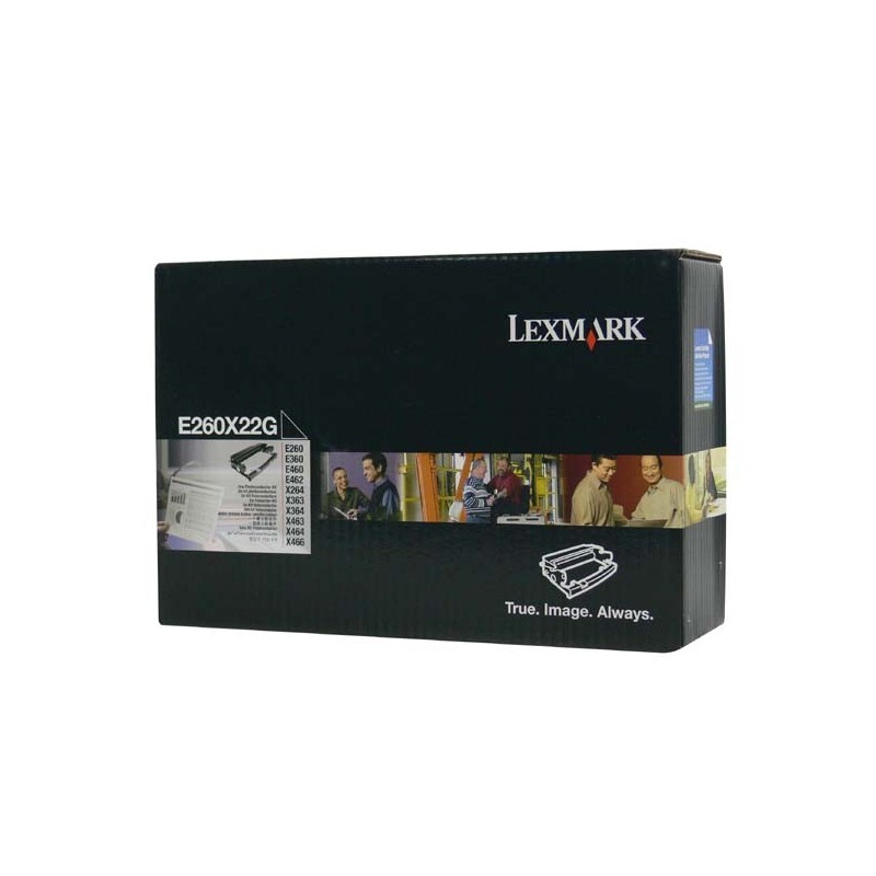 Lexmark oryginalny bęben E260X22G, black, 30000s, Lexmark Optra E260 - 1
