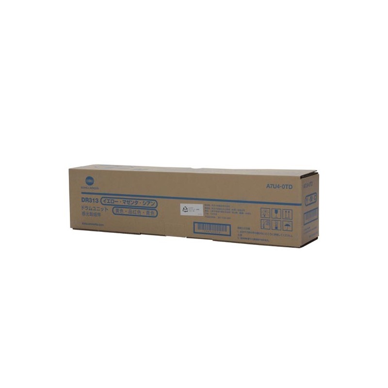 Konica Minolta oryginalny bęben DR-313, color, A7U40TD, 55000/105000s, Konica Minolta Bizhub C258, C308, C368, C458, C558, C658 