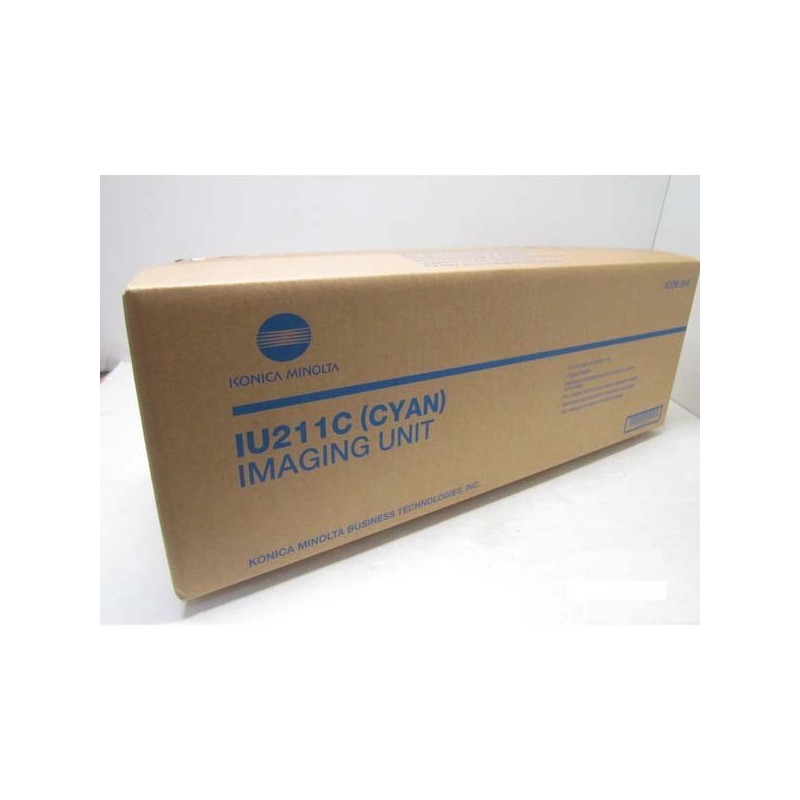 Konica Minolta oryginalny bęben IU211C, cyan, A0DE0HF, 55000s, Konica Minolta Bizhub C203, C253 - 1