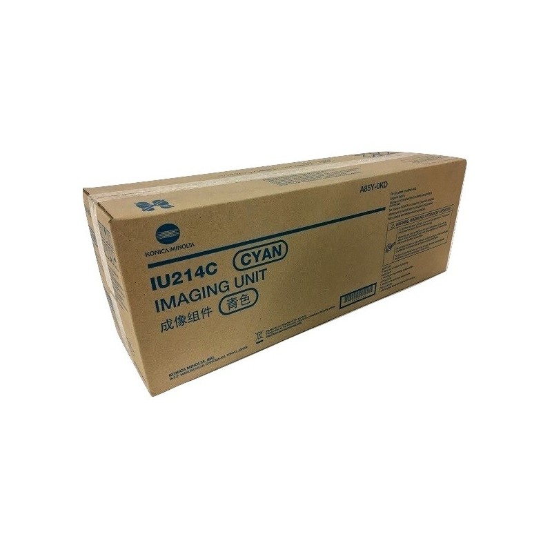 Konica Minolta oryginalny bęben A85Y0KD, cyan, 70000s, Konica Minolta Bizhub C227/C287 - 1
