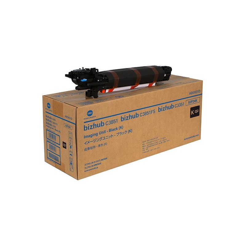 Konica Minolta oryginalny bęben IUP-24K, black, A95X01D, Konica Minolta Bizhub C3351, C3851, C3851FS - 1
