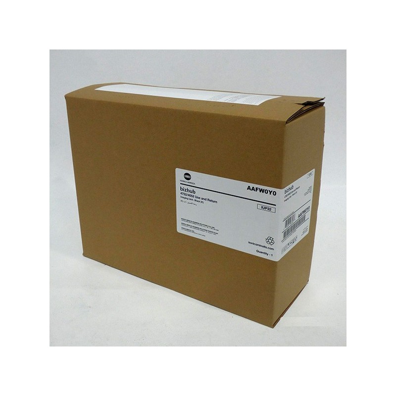 Konica Minolta oryginalny bęben AAFW0Y0, black, IUP-32, 60000s, return, Konica Minolta Bizhub 4052, 4752 - 1