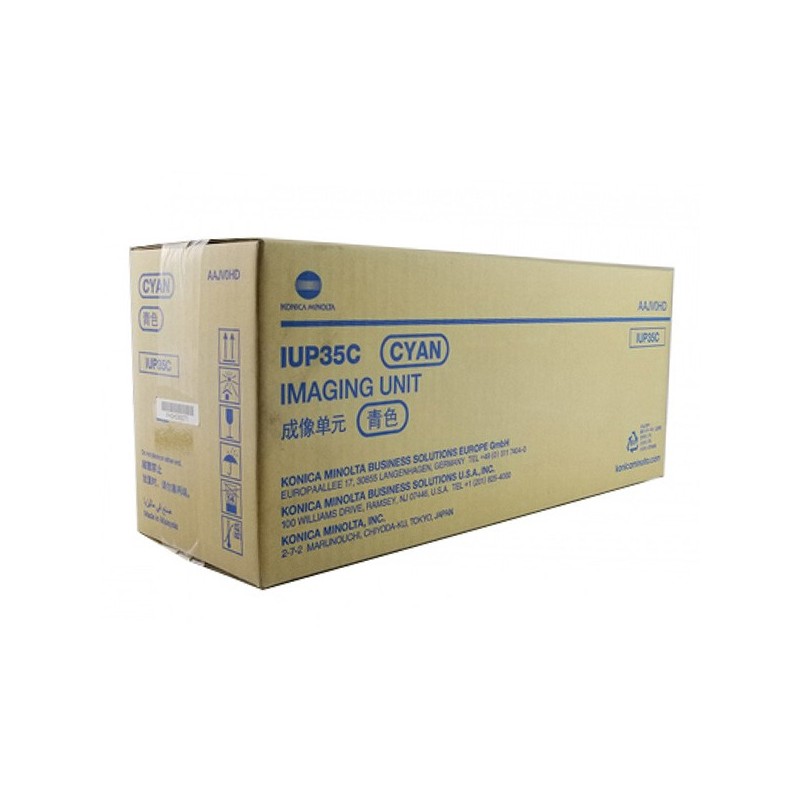 Konica Minolta oryginalny bęben AAJV0HD, cyan, IUP35C, 100000s, Konica Minolta Bizhub C3350i, C4050i - 1