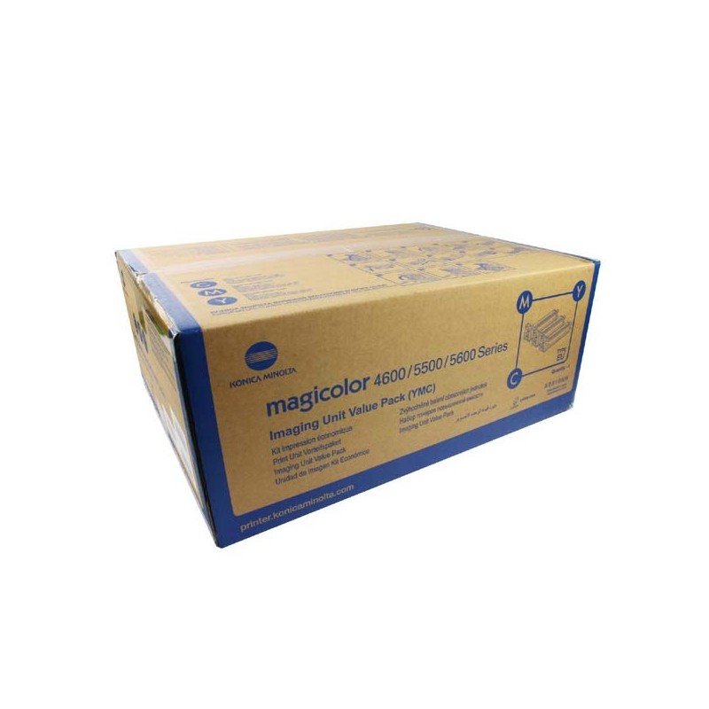 Konica Minolta oryginalny bęben A0310NH, CMY, 90000 (3x30000)s, Konica Minolta QMS MC4600, 4650, 4690, 4695, 5550, 5570, 5600 - 