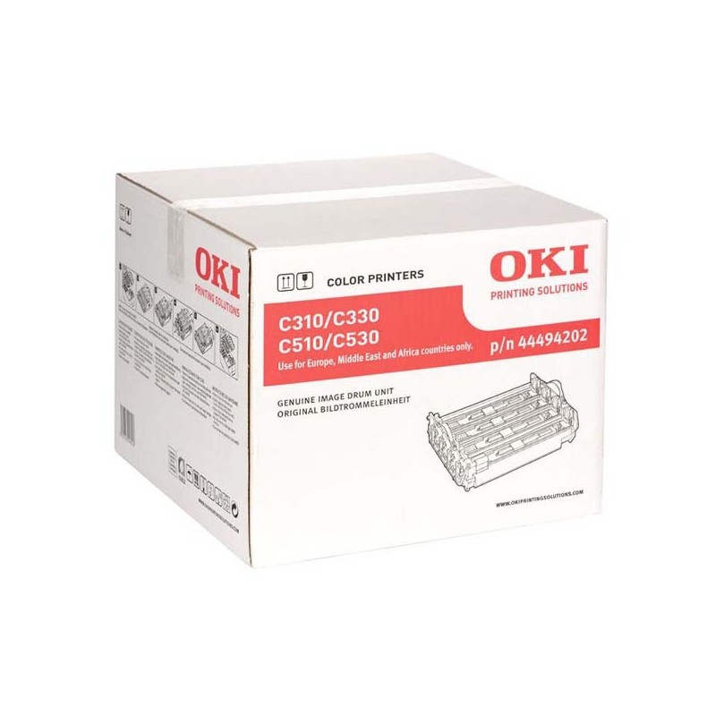 OKI oryginalny bęben 44494202, CMYK, 20000s, OKI C310, C330, C510, C530 - 1