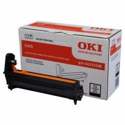 OKI oryginalny bęben 44315108, black, 20000s, OKI C610 - 1