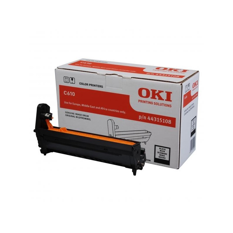 OKI oryginalny bęben 44315108, black, 20000s, OKI C610 - 1