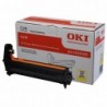 OKI oryginalny bęben 44315105, yellow, 20000s, OKI C610 - 1