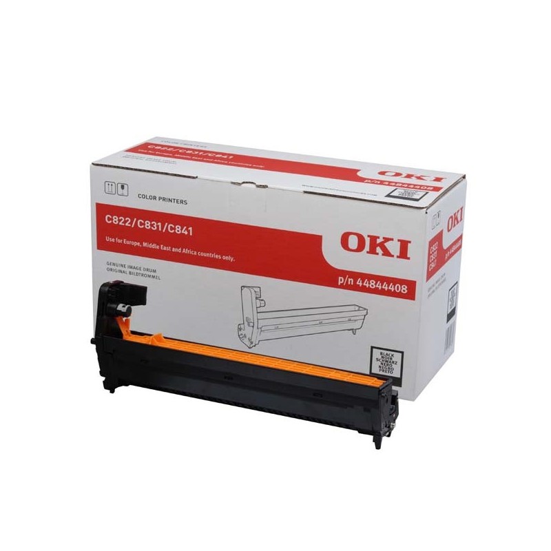 OKI oryginalny bęben 44844408, black, 30000s, OKI C822, 831, 841 - 1