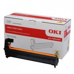OKI oryginalny bęben 44844405, yellow, 30000s, OKI C822, 831, 841 - 1