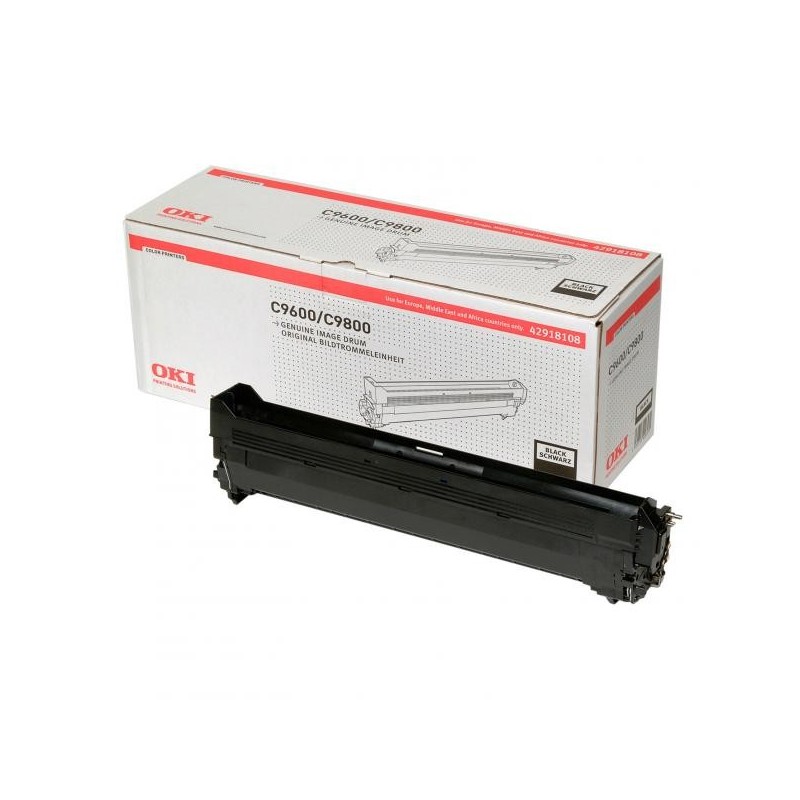 OKI oryginalny bęben 42918108, black, 30000s, OKI C9600, C9800, C9650, C9850, MFP - 1