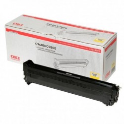 OKI oryginalny bęben 42918105, yellow, 30000s, OKI C9600, C9800, C9650, C9850, MFPC9600, C9800, C9650 - 1