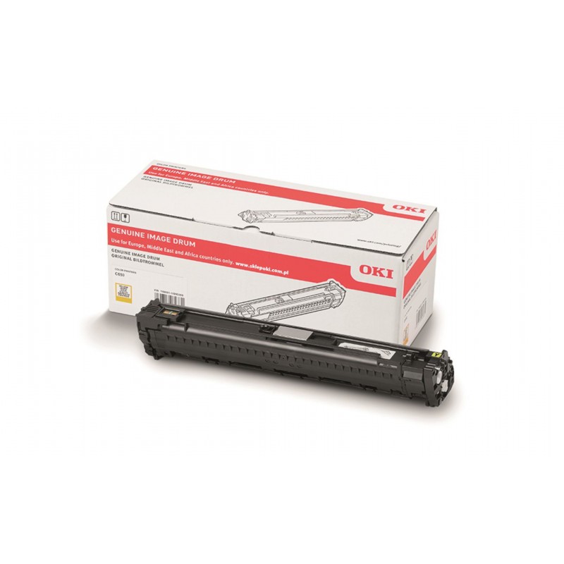 OKI oryginalny bęben 09006134, yellow, 50000s, OKI C650, C650dn - 1