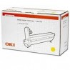 OKI oryginalny bęben 42126641, yellow, 14000s, OKI C3100 - 1