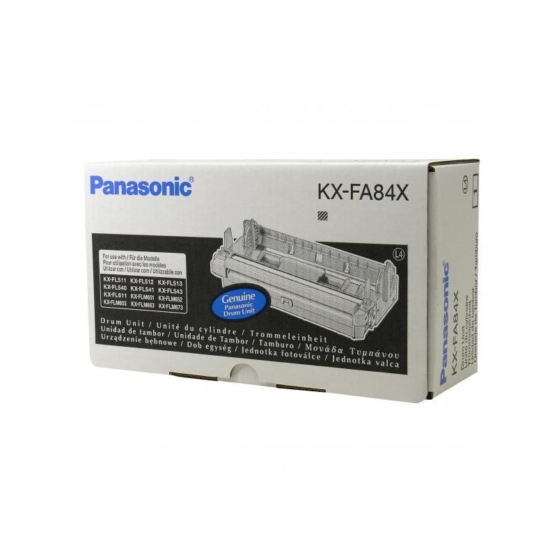 Panasonic oryginalny bęben KX-FA84X, black, 10000s, Panasonic KX-FL513, KX-FL613, KX-FLM653 - 1