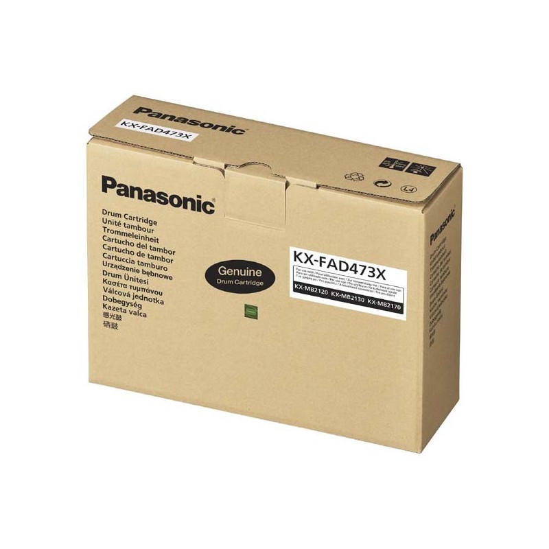 Panasonic oryginalny bęben KX-FAD473X, black, 10000s, Panasonic KX-MB2120, KX-MB2130, KX-MB2170 - 1