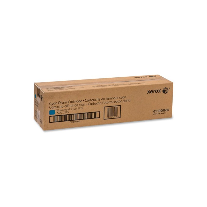 Xerox oryginalny bęben 013R00660, cyan, 51000s, R2, Xerox WorkCentre 7120,7220 - 1