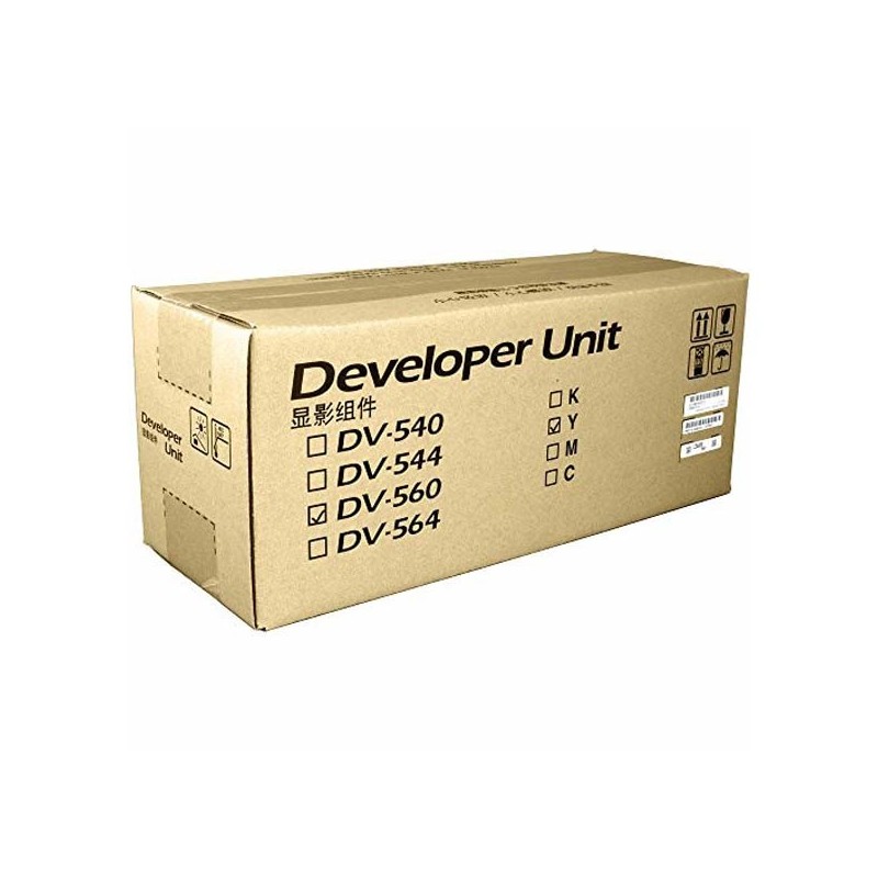 Kyocera oryginalny developer DV-560Y, 302HN93023, yellow, 200000s, Kyocera FS-C5350DN,FS-C5350DN/KL3,FS-C5300DN,FS-C5200DN - 1