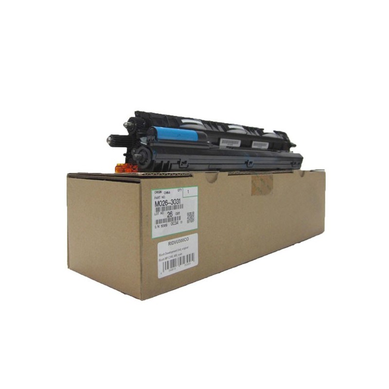 Ricoh oryginalny developer M0263031, cyan, 60000s, Ricoh Aficio MP C300, 300SR, 400, 400SR, 401, 401SR - 1