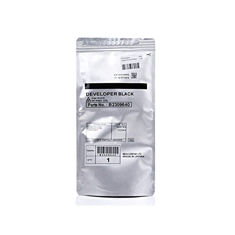 Ricoh oryginalny developer B2309640, black, 160000s, Ricoh Aficio MP C2000, C2500, C3000, C3500, C3500E1 - 1