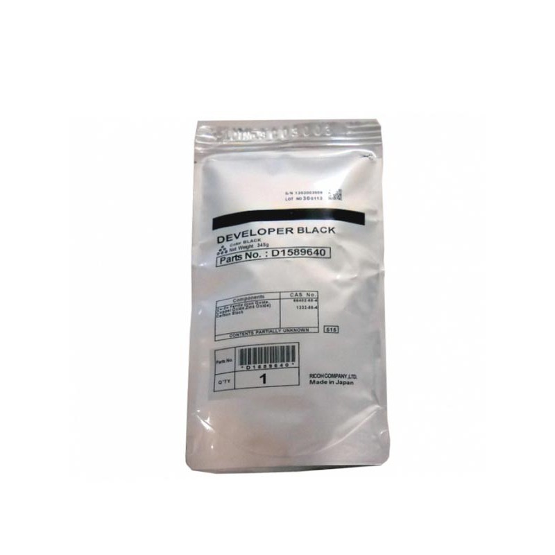 Ricoh oryginalny developer D1589640, black, 160000s, Ricoh Aficio MP2001,MP2001L,MP2001SP,MP2501L,MP2501SP - 1