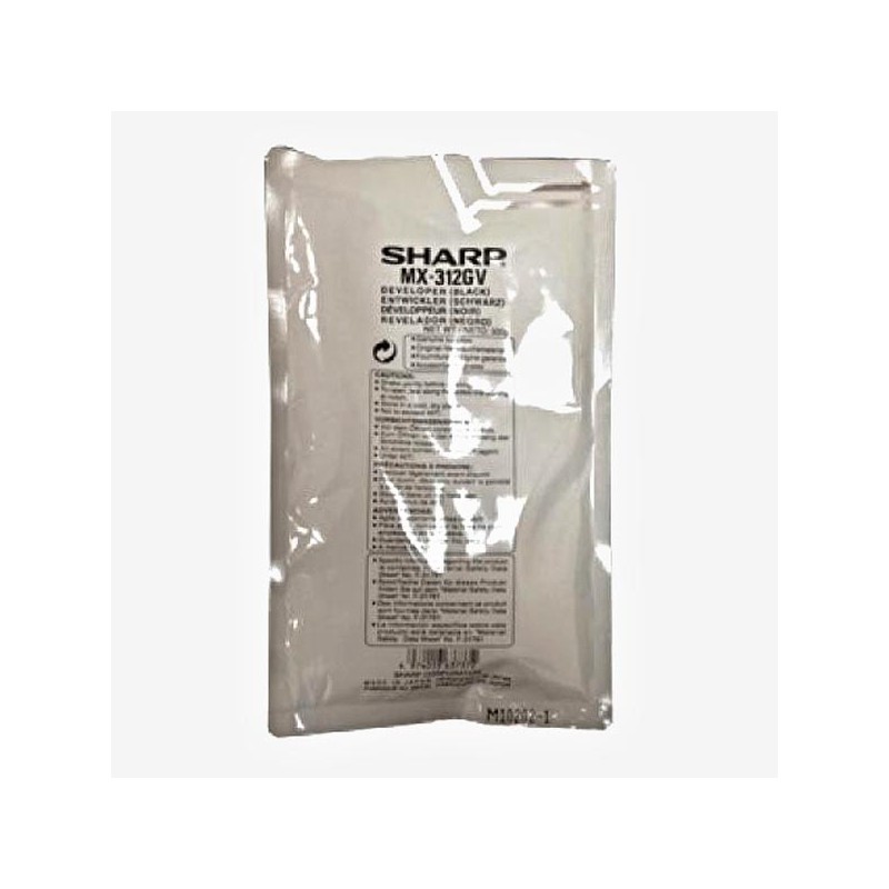 Sharp oryginalny developer MX312GV, 75000/100000s, Sharp AR-5726, 6020x, 6023x, MX-M260, M264N, AR-5731 - 1