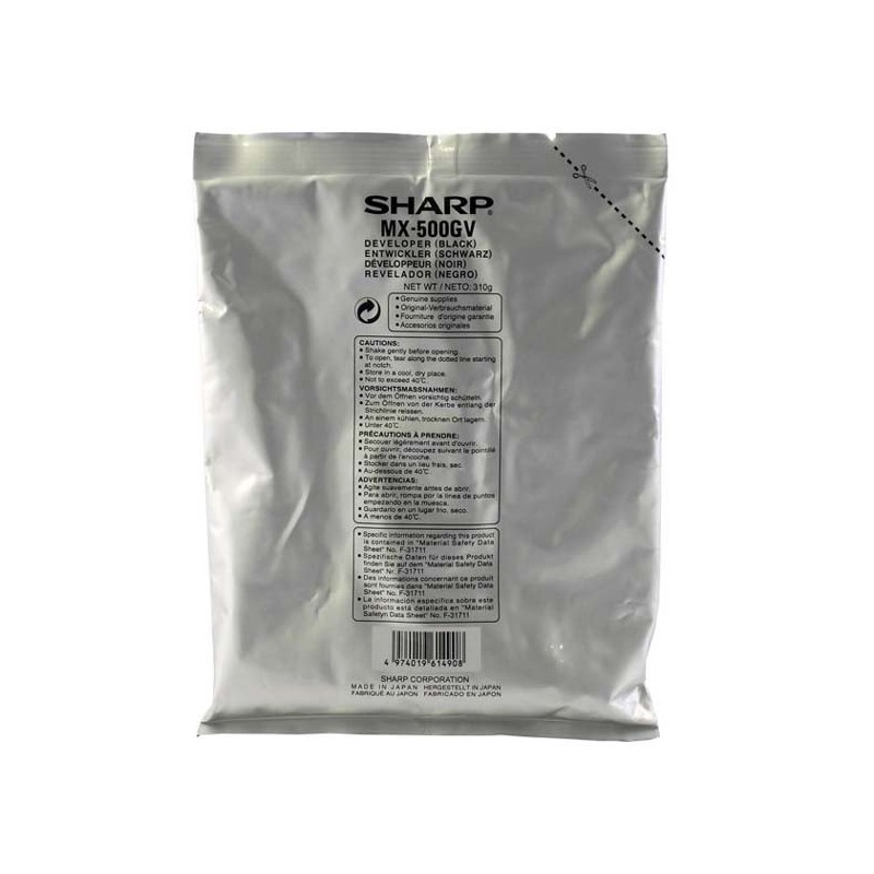 Sharp oryginalny developer MX-500GV, 200000s, Sharp Sharp MXM283/363/453/503 - 1