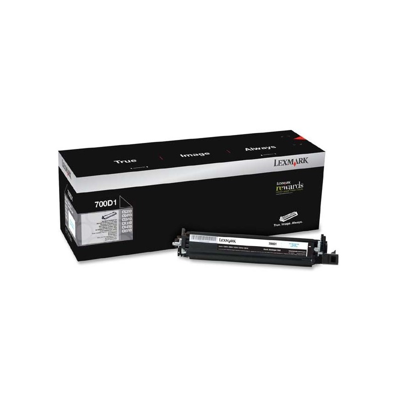 Lexmark oryginalny developer 70C0D10, black, 40000s, Lexmark CX510de, CX410de, CX310dn, CS510de, CS410n, CS310n - 1
