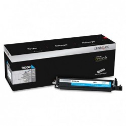 Lexmark oryginalny developer 70C0D20, cyan, 40000s, Lexmark CX510de, CX410de, CX310dn, CS510de, CS410n, CS310n - 1