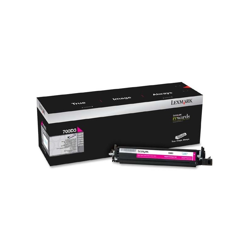 Lexmark oryginalny developer 70C0D30, magenta, 40000s, Lexmark CX510de, CX410de, CX310dn, CS510de, CS410n, CS310n - 1