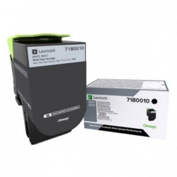 Lexmark oryginalny toner 71B0010, black, 3000s, Lexmark - 1