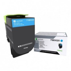 Lexmark oryginalny toner 71B0020, cyan, 2300s, Lexmark - 1