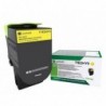 Lexmark oryginalny toner 71B2HY0, yellow, 3500s, Lexmark CS417dn,CS517de,CX417de - 1