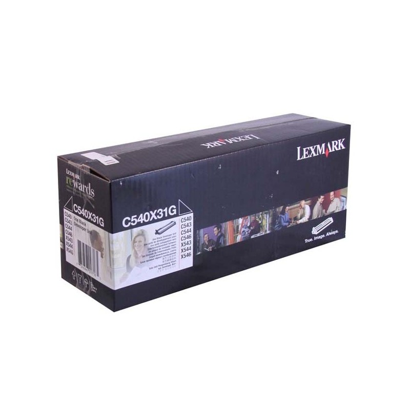 Lexmark oryginalny developer 0C540X31G, black, 30000s, Lexmark X544x - 1