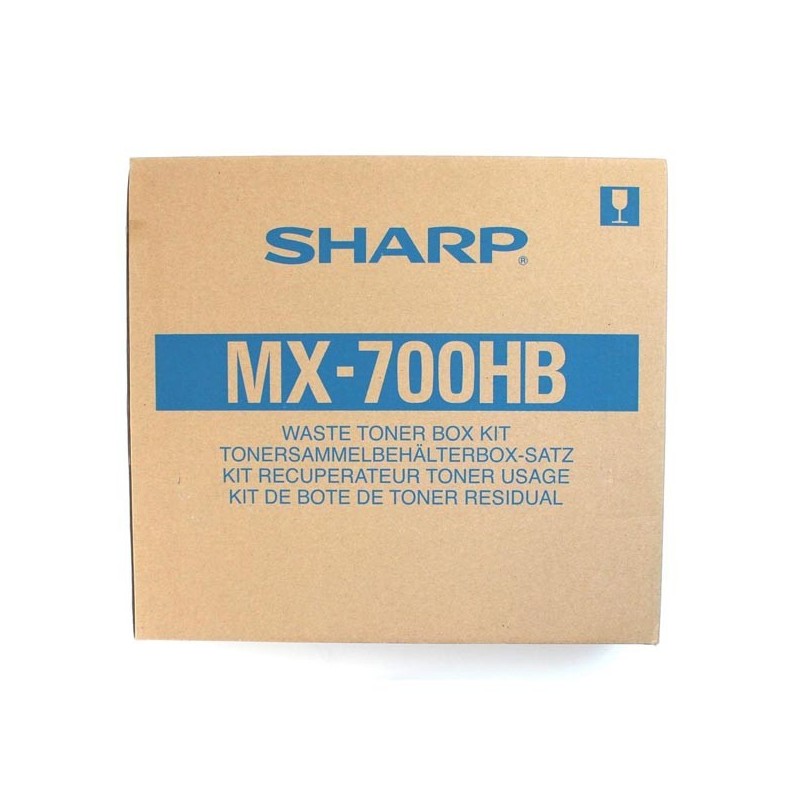 Sharp oryginalny pojemnik na zużyty toner MX700HB, MX-5500N, MX-6200N, MX-6201N, MX-7000N, MX-7001N, 100000s - 1