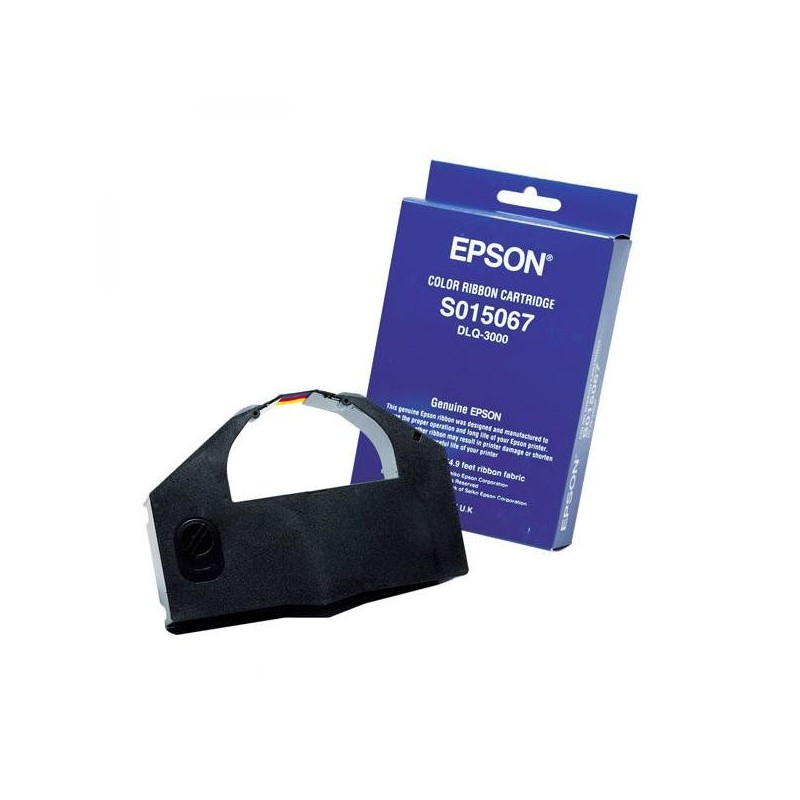 Epson oryginalny taśma do drukarki, C13SO15067, kolorowa, Epson DLQ 3000, 3000+, 3500 - 1