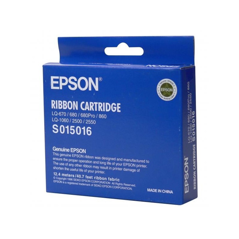 Epson oryginalny taśma do drukarki, czarna, dla Epson LQ 2500, 2550, LQ 860, LQ 670, 680, 1060 - 1