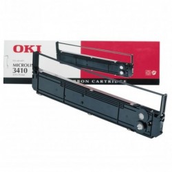 OKI oryginalny taśma do drukarki, 9002308, czarna, OKI 3410 - 1